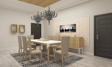 Classic Cream Dining Room